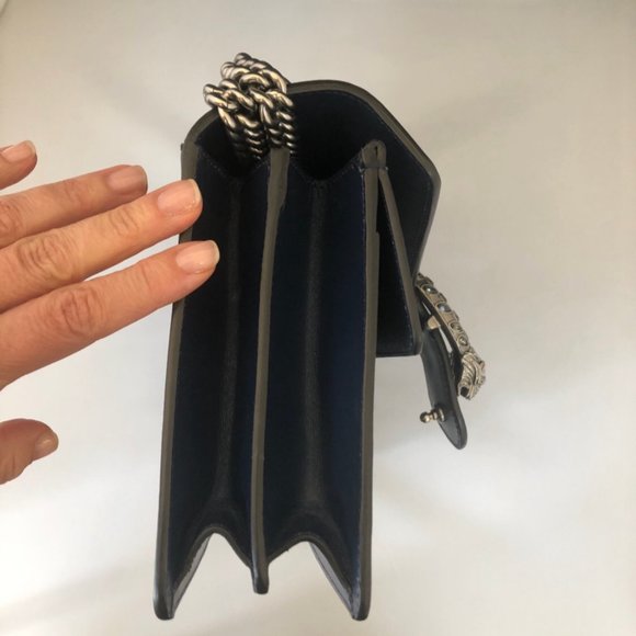 Gucci Dionysus Hand Painted Shoulder Bag in Blue - Picture 7 of 14